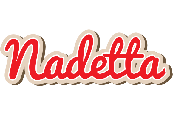 Nadetta chocolate logo