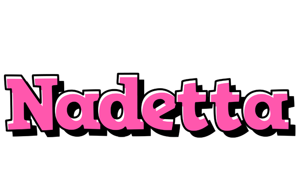 Nadetta girlish logo