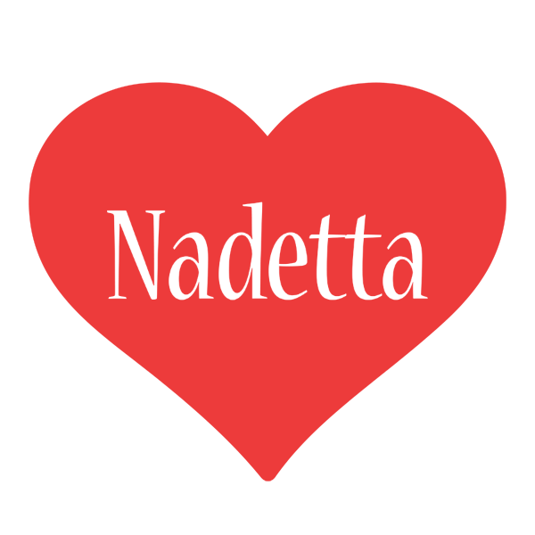 Nadetta love logo