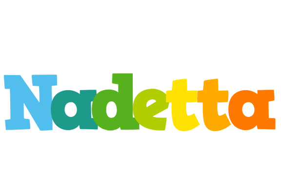 Nadetta rainbows logo