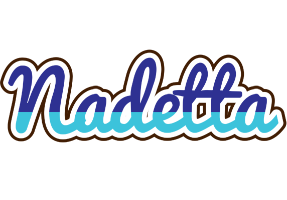 Nadetta raining logo