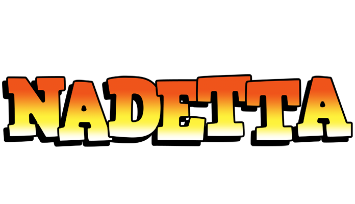 Nadetta sunset logo