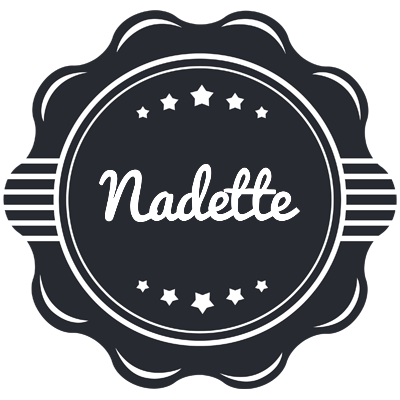 Nadette badge logo