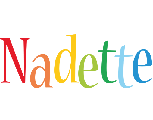 Nadette birthday logo