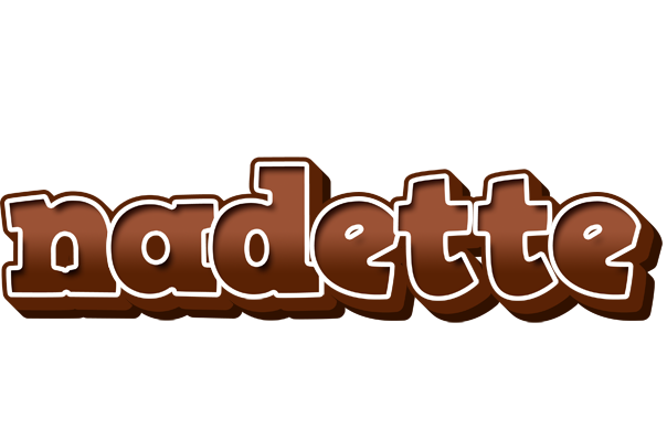 Nadette brownie logo