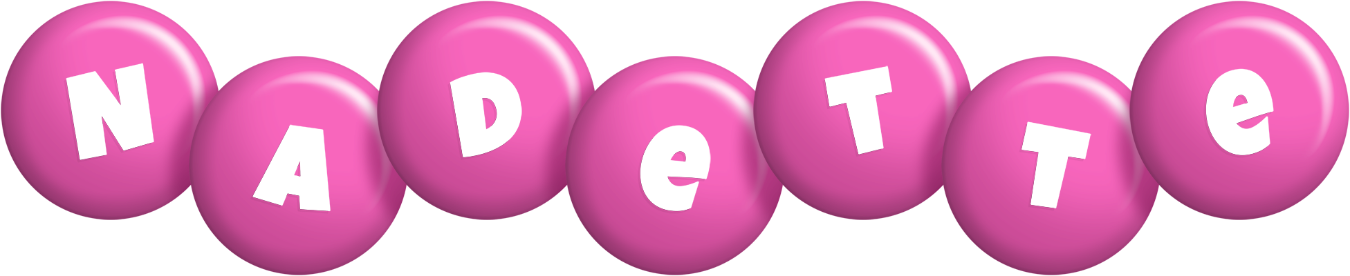 Nadette candy-pink logo