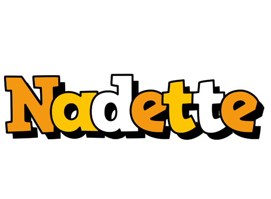 Nadette cartoon logo