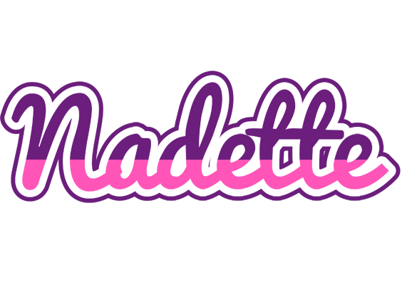 Nadette cheerful logo