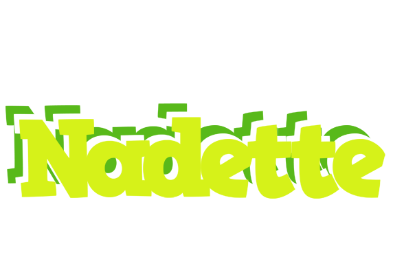 Nadette citrus logo