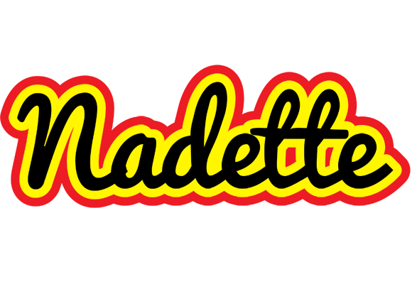 Nadette flaming logo