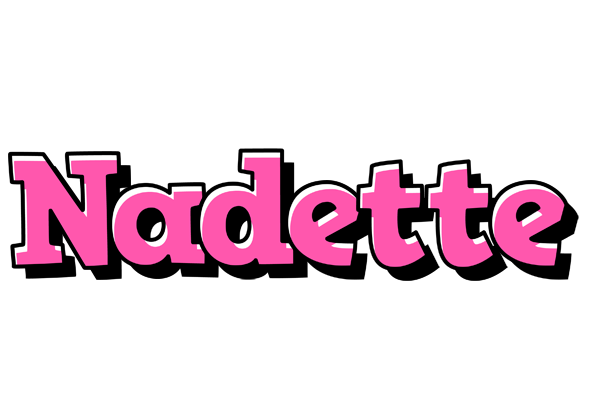 Nadette girlish logo