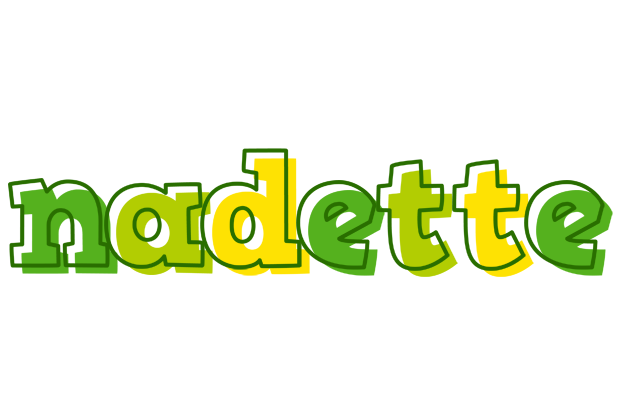 Nadette juice logo