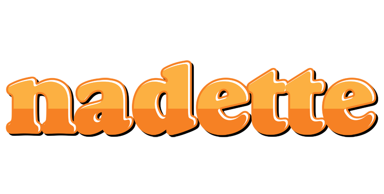 Nadette orange logo