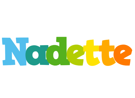 Nadette rainbows logo