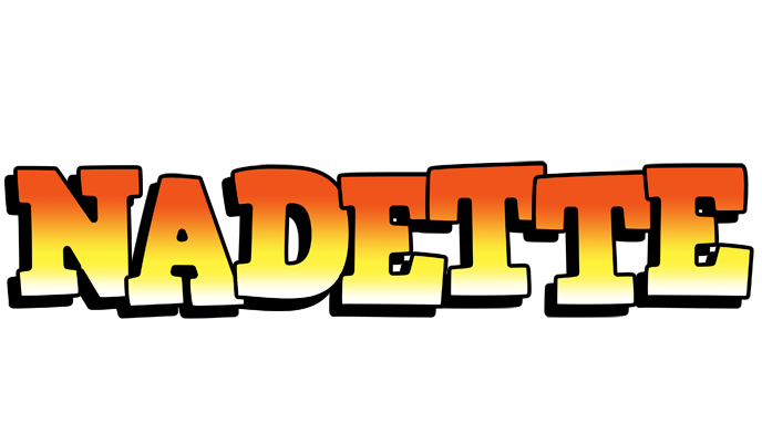 Nadette sunset logo