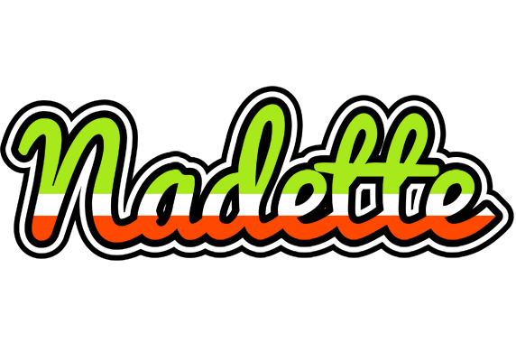 Nadette superfun logo