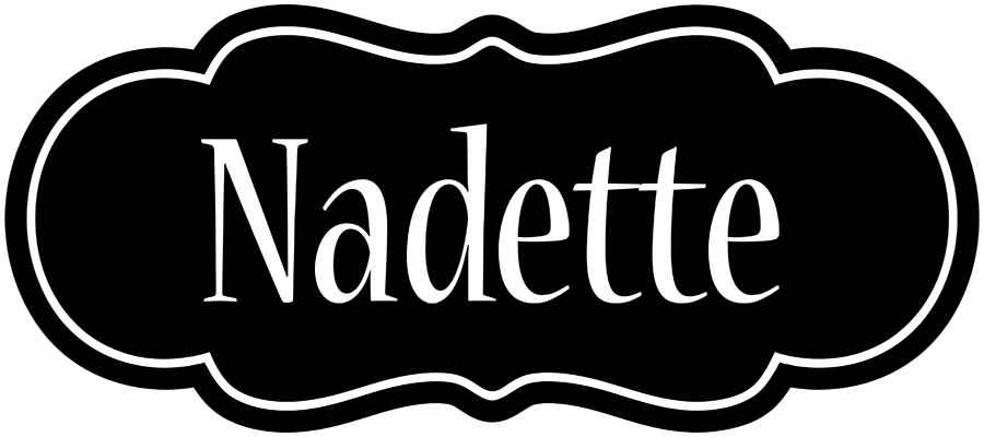 Nadette welcome logo