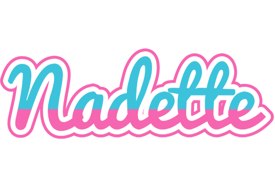 Nadette woman logo