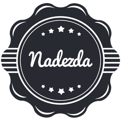 Nadezda badge logo