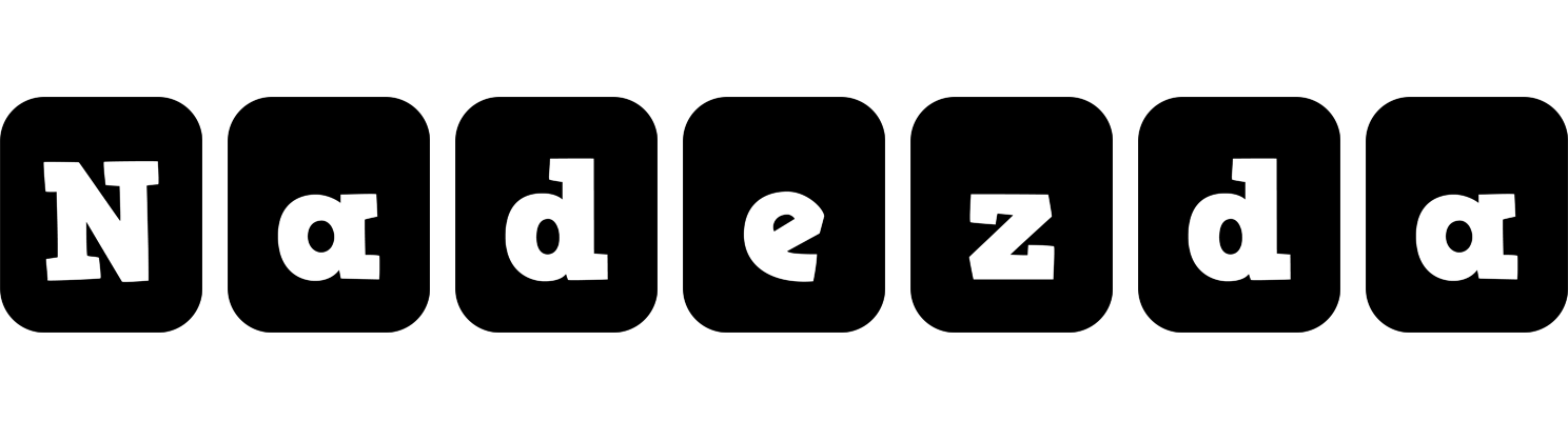 Nadezda box logo