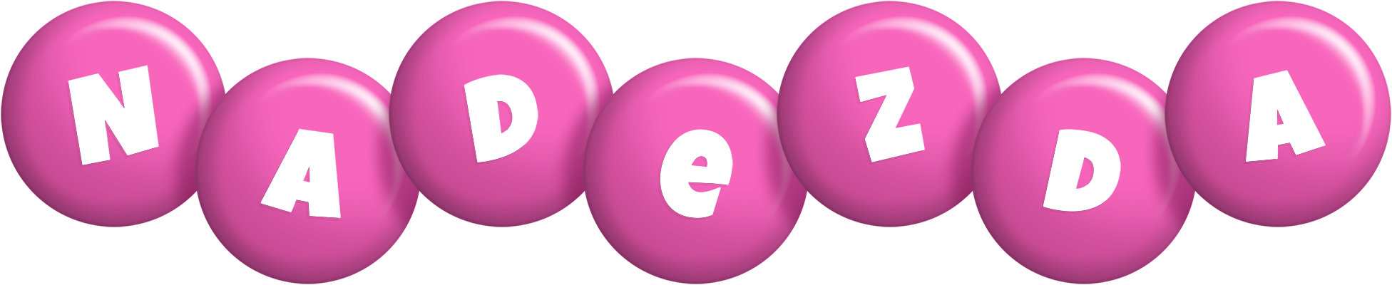 Nadezda candy-pink logo