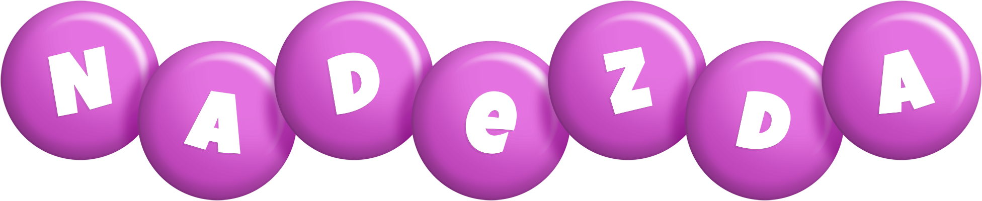 Nadezda candy-purple logo