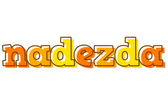 Nadezda desert logo