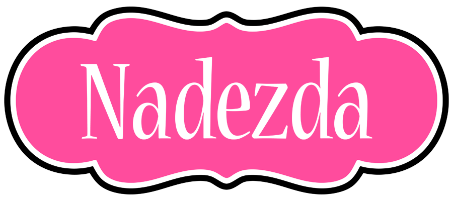 Nadezda invitation logo