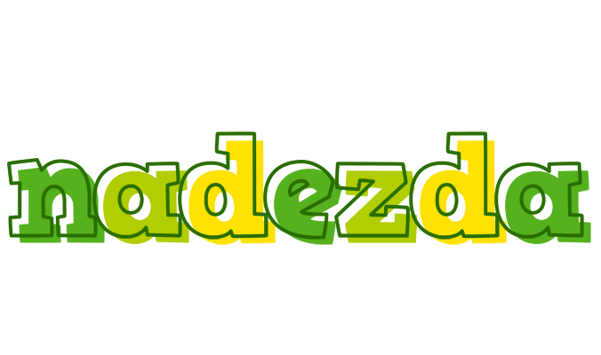 Nadezda juice logo