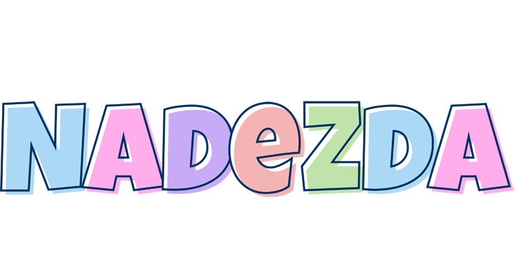 Nadezda pastel logo