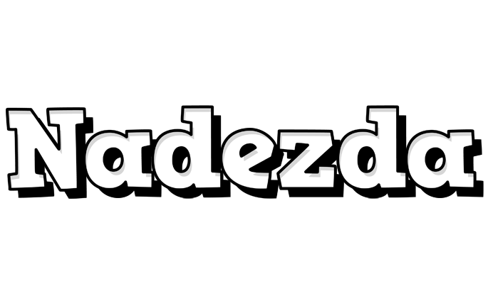 Nadezda snowing logo