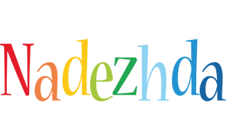 Nadezhda birthday logo