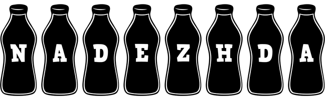 Nadezhda bottle logo