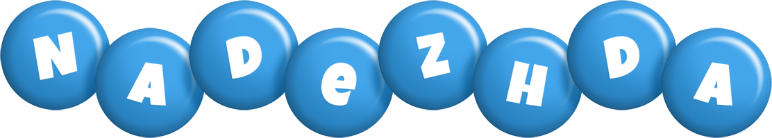 Nadezhda candy-blue logo