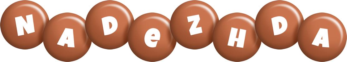 Nadezhda candy-brown logo