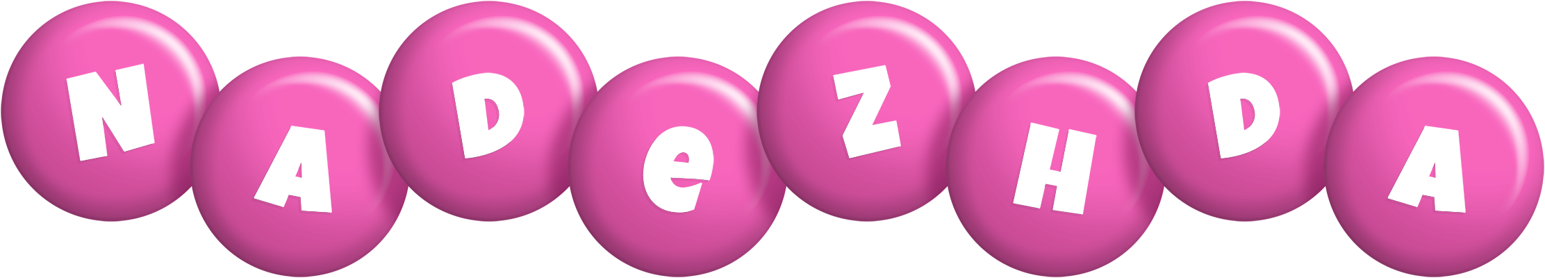 Nadezhda candy-pink logo