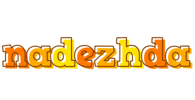 Nadezhda desert logo