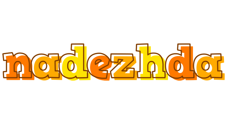 Nadezhda desert logo
