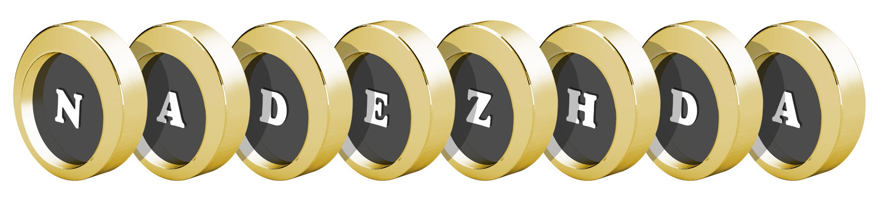 Nadezhda gold logo