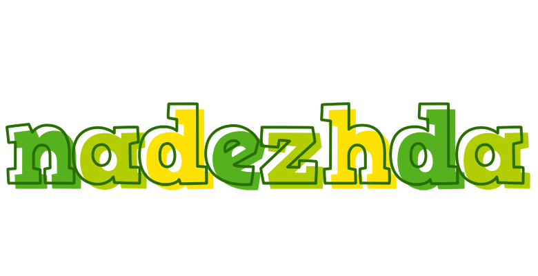 Nadezhda juice logo