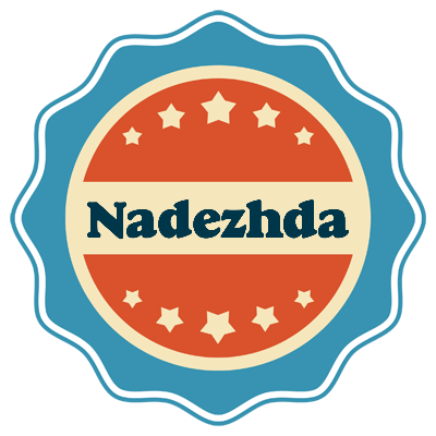 Nadezhda labels logo