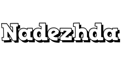 Nadezhda snowing logo