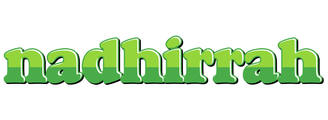 Nadhirrah apple logo
