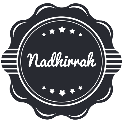 Nadhirrah badge logo