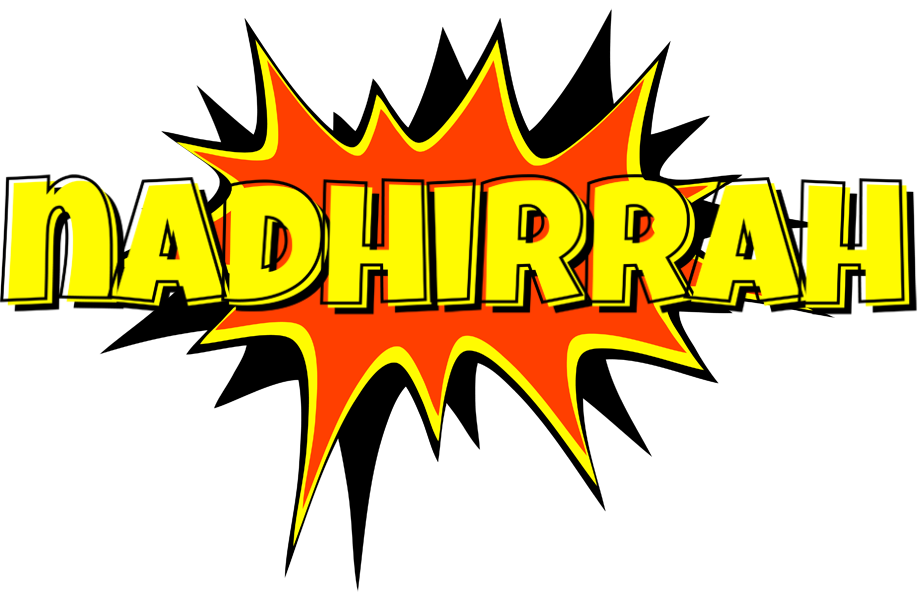 Nadhirrah bazinga logo