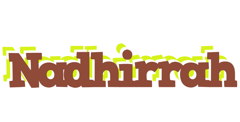 Nadhirrah caffeebar logo