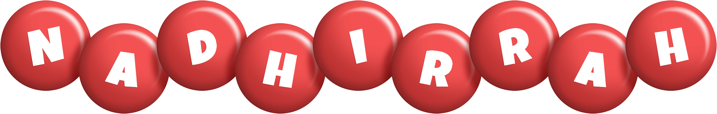 Nadhirrah candy-red logo