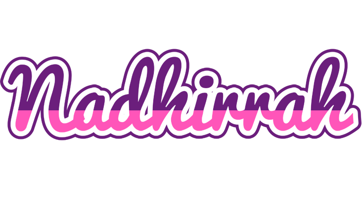 Nadhirrah cheerful logo