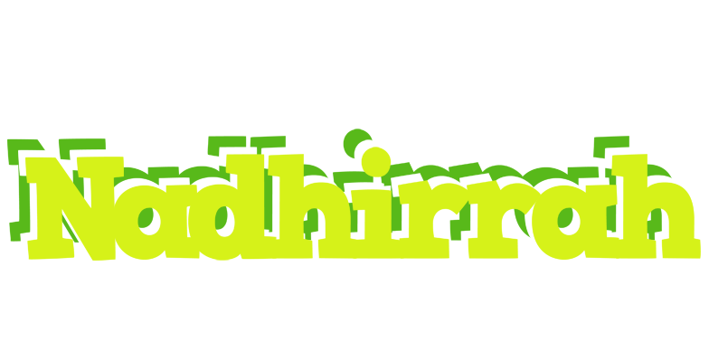 Nadhirrah citrus logo