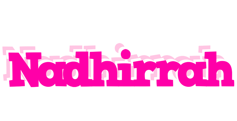 Nadhirrah dancing logo